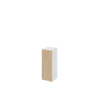 Hammerbacher Schließfachschrank 400 x 1.100 x 420 mm (B x H x T) 3 Fächer eiche Y001757H