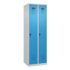 C+P Kleiderspind Evolo PLUS mit Sockel 600 x 1.850 x 500 mm (B x H x T) lichtgrau Y001779S