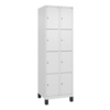 C+P Schließfachschrank Evolo PLUS mit Standfuß 8 Fächer verkehrsweiß Y001784Y C+P Schließfachschrank Evolo PLUS mit Standfuß 8 Fächer verkehrsweiß Y001784Y