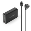 Hama Netzadapter 240 W 1 x USB-A, 4 x USB-C Y001884G
