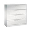 C+P Hängeregistraturschrank Asisto 1.200 x 1.310 x 435 mm (B x H x T) 3-bahnig lichtgrau Y001937P