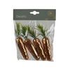 DECORIS Dekorationsfigur Karotten 4 St./Pack. Y002028X