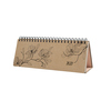 SIGEL Querkalender Jolie 2027 Black Magnolia