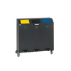VAR Wertstoffsammelbehälter WSS 108 eisenglimmer/gelb/anthrazit/blau Y002187E