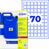 Avery Zweckform Folienetikett wetterfest 25 x 25 mm (B x H) Y002215A