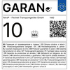Garantielabel Fetra 1180