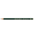 Faber-Castell Bleistift CASTELL® 9000 ohne Radierer