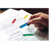 Post-it® Haftstreifen Index Pfeile 5 Block/Pack.