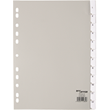 Pro/office Ordnerregister mit umschweißten Taben