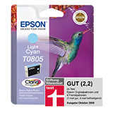 Epson Tintenpatrone T0805 fotocyan