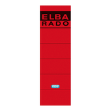 ELBA Ordnerrückenetikett breit/kurz schwarz