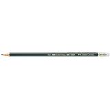 Faber-Castell Bleistift CASTELL® 9000 mit Radierer