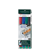 Faber-Castell Folienstift MULTIMARK 1513 4 St./Pack.