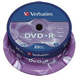 Verbatim DVD+R Spindel