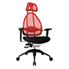 TOPSTAR Bürodrehstuhl Open Art® Edition mit Kopfstütze rot A006803O