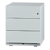Bisley Rollcontainer Note™ 3 Schubladen 420 x 495 x 565 mm (B x H x T) 21,72 kg A006870V