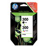 HP Tintenpatrone 300 schwarz, cyan/magenta/gelb 2 St./Pack. A007142U